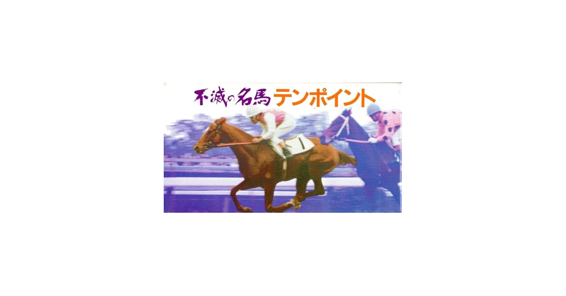 激レア競馬 馬券 名馬 テンポイント 激レア競馬 馬券 名馬 テンポイント（競馬最強の法則のバック