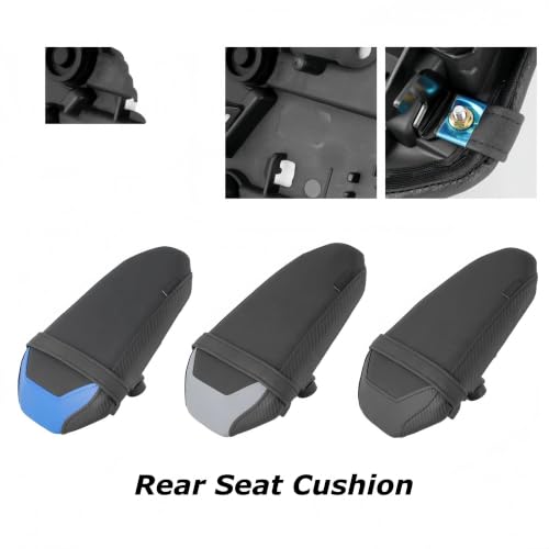 Coussin de siège arrière pour Yamaha MT 07 2025 passager gris