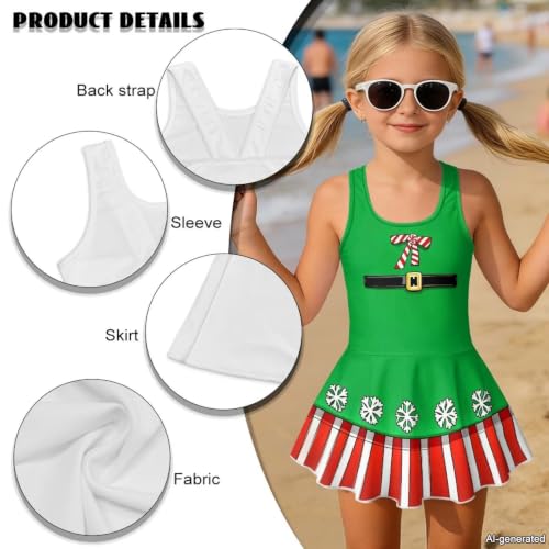 Image of KEIAHUAN Gymnastics Leotards for Girls Sleeveless Bodysuit Dance Leotards Performance Costume
