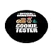 Official Christmas Cookie Tester Xmas Baker Baking Holiday PopSockets Swappable PopGrip
