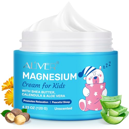 ​​Magnesium Cream for Kids with Organic Shea Butter, Calendula & ...