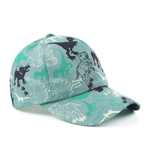 Yuoahcn Infant Kids Baseball Cap Summer Baby Ball Cap Waterproof Toddler Dinosaur Sun Hats For Boys Girls 6-24Month (As1, Age, 6_Months, 24_Months, Green Dinosaur) #TOP19