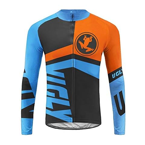UGLY FROG Winter Thermal Fleece Men's Cycling Jersey Long Sleeves Bike Shirt Cycling Jacket Riding Long Sleeve Sportswear Z02 Cover