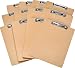 AmazonBasics Hardboard Office Clipboard - 12-Pack
