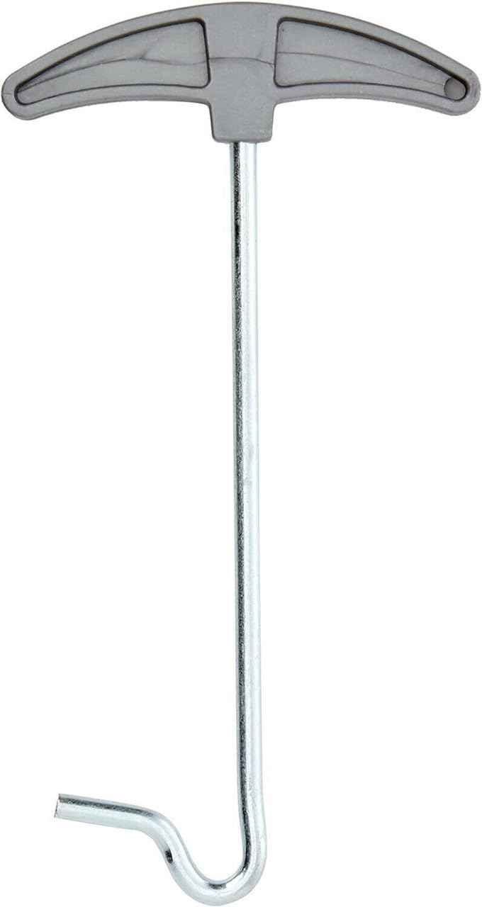 OLPRO Extractor de clavijas de mango de plástico para camping