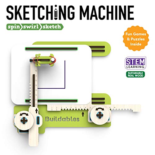 Skillmatics STEM Building Toy : Buildables Sketching Machine | Gifts for Ages 8 and Up | Educational & Construction Activity Kit