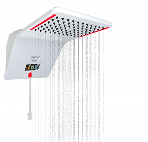 Zagonel Ducha Smart Eletrônica Ducali Premium Digital 7500W 220V Branco