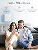 ANYCALL Amplificateur Reseau Mobile pour Bande 3 et 20, Amplificateur 4G LTE 3G GSM 2G pour Maison Bureau, Antenne à Haut Gain, Compatible avec Orange SFR Bouygues Telecom Free, écran Tactile