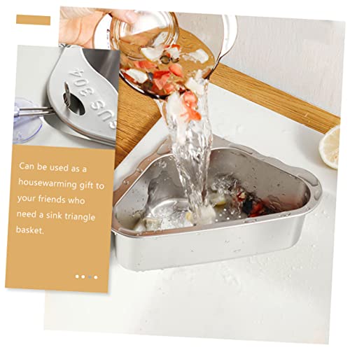 Colador Triangular para Cocina Acero Inoxidable miniatura 2