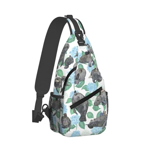 Sac de poitrine voyage et randonnée ergonomique pour éviter le mal de dos - 2