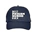 Press Fans - Best Prison Guard Ever Hat Baseball Cap Distressed Classic Polo Style Adjustable, t31 Navy Blue
