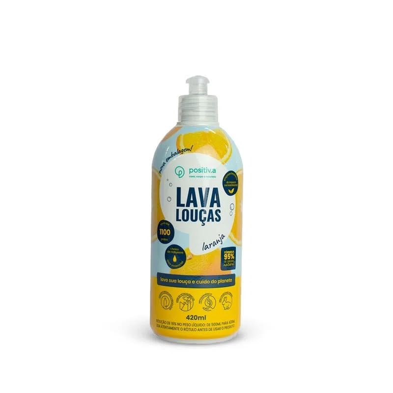 Lava Louças Liquido Laranja Positiv.a 420ml