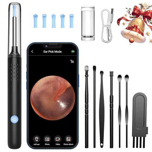 Ohrenschmalz Entferner mit Kamera, LMECHN 1080P HD-Otoskop,...