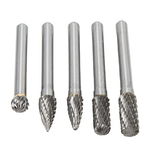 Set 5 Piezas Fresas Rotativas Carburo Tungsteno miniatura 3