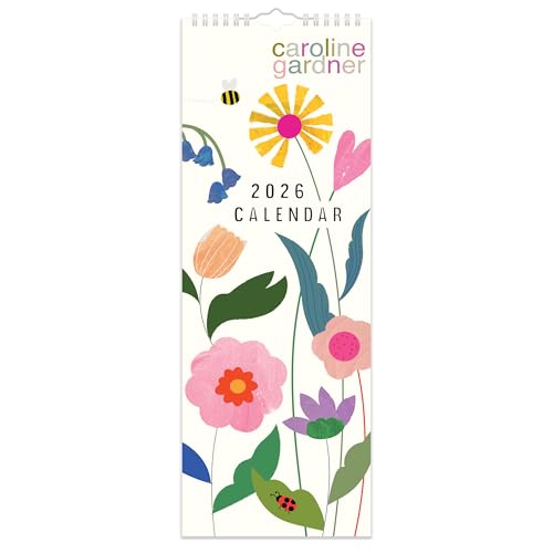 Caroline Gardner Posie Slim Wandkalender 2026