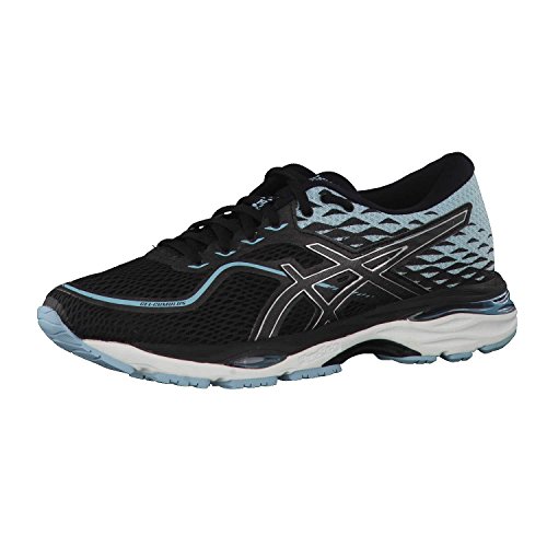 Asics Gel-Cumulus 19, Zapatillas de Running Mujer, Multicolor (Black/Porcelain Blue/White 9014), 36 EU