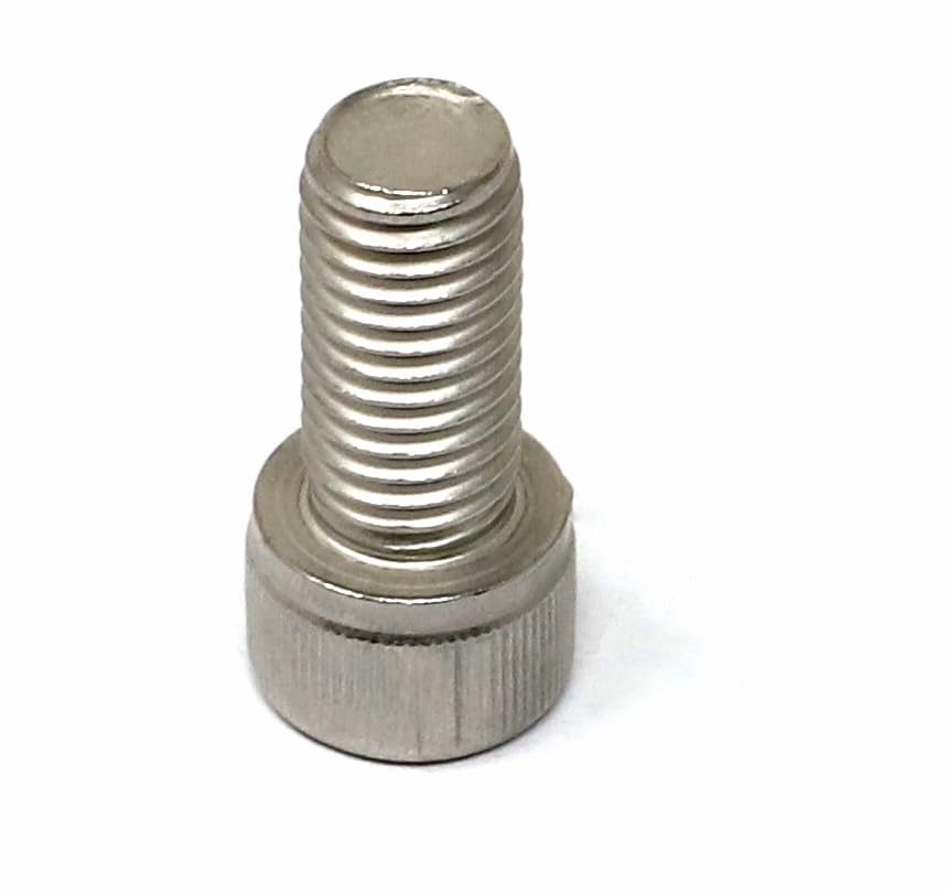 Image of iexcell 5 Pcs M12 x 25mm Thread Pitch 1.75 mm Stainless Steel 304 Hex Socket Head Cap Screws Bolts Kit