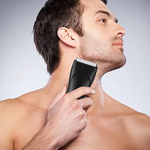 Electric Body Hair Trimmer Men Groin Pubic Trimmer With Led Display, Hair Clipper For Men Cordless Bread Trimmer Usb Rechargeable, Body Shaver Grommer For Men Pubic Hair Waterproof Wet/Dry Clippers #TOP1
