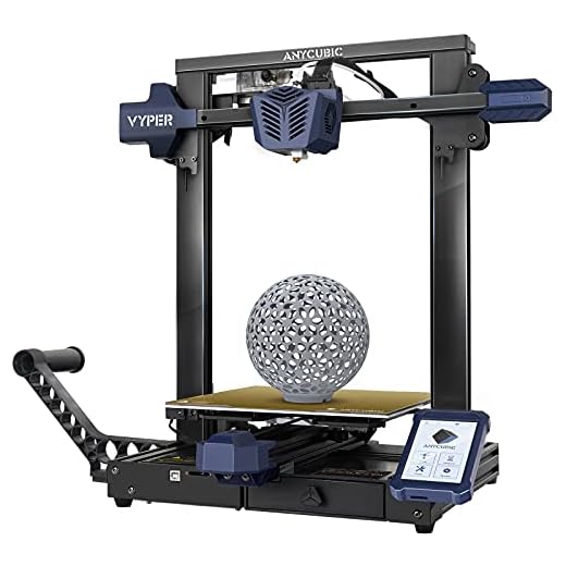 ANYCUBIC Vyper 3D Printer, Auto Leveling Upgrade Fast FDM Printer Integrated Structure Design with TMC2209 32-bit Silent Mainboard, Removable Magnetic Platform, 9.6" x 9.6" x 10.2" Printing Size
