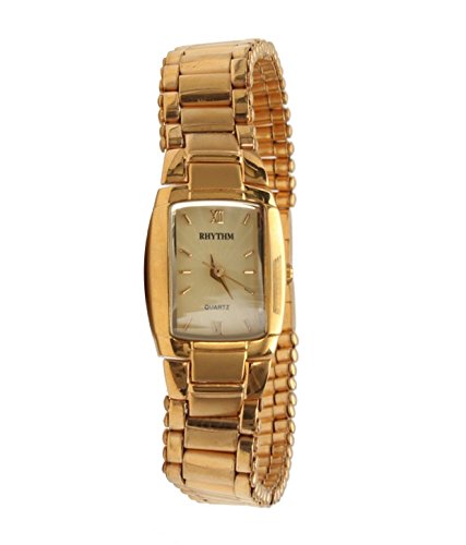 Rhythm(Japan) Men Gold Plated Wrist Watch 2x1.7x0.5cm (B06XGVVVP5) Amazon Price History, Amazon Price Tracker