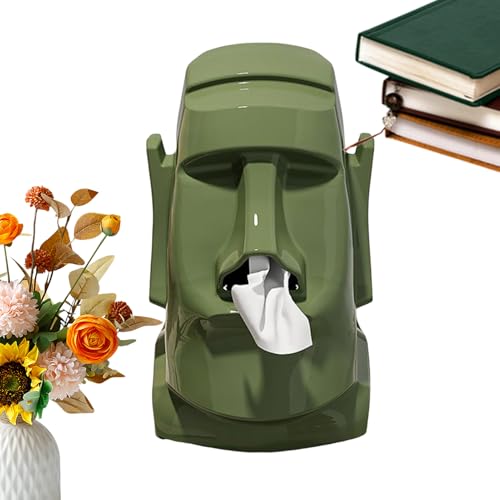 Jomewory Moai-Kopf Tücherbox VTHQFZ4G46NX1TKDFR