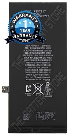 Image of THE BATTERY STORE Original Battery for iPhone 8G /A1863 / A1905 / A1906 Battery with 1 Year Warranty****(U28)