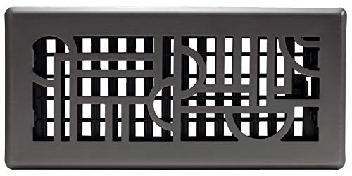 Decor Grates ADH410-GM Floor Register, 4x10, Gun Metal, Gun Metal Finish - Image 2