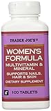 Trader Joe's Women's Formula Multivitamin & Mineral, 100tablets