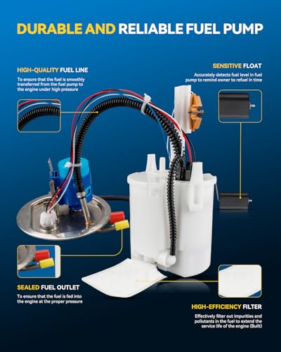 Image of PHILTOP Electric Fuel Pump Assembly for F-250 /F-350 /F-450 Super Duty