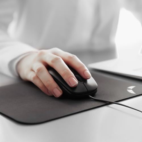 GoLite Basic Edition - 70x30 Gaming Mouse Pad, Kaymaz Taban, Geniş ve Dayanıklı Oyuncu Mousepad, Hassas Kontrol ve Hızlı Tepki için Pürüzsüz Yüzey Fare Altlığı, Siyah - Görsel 4