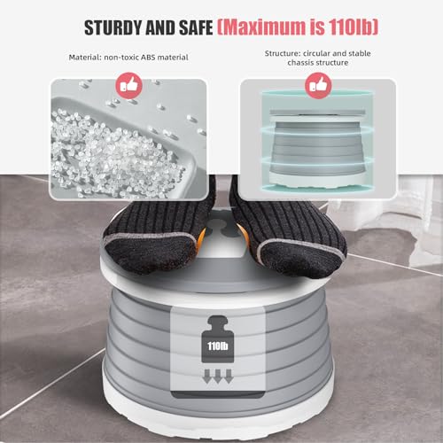Image of Portable Potty for Toddler Travel Foldable Potty Seat for Toddler Training Toilet for Kids Boys Girls Car On The Go Potty Travel Toilet Chair for Camping Park Indoor /Outdoor (Grey)