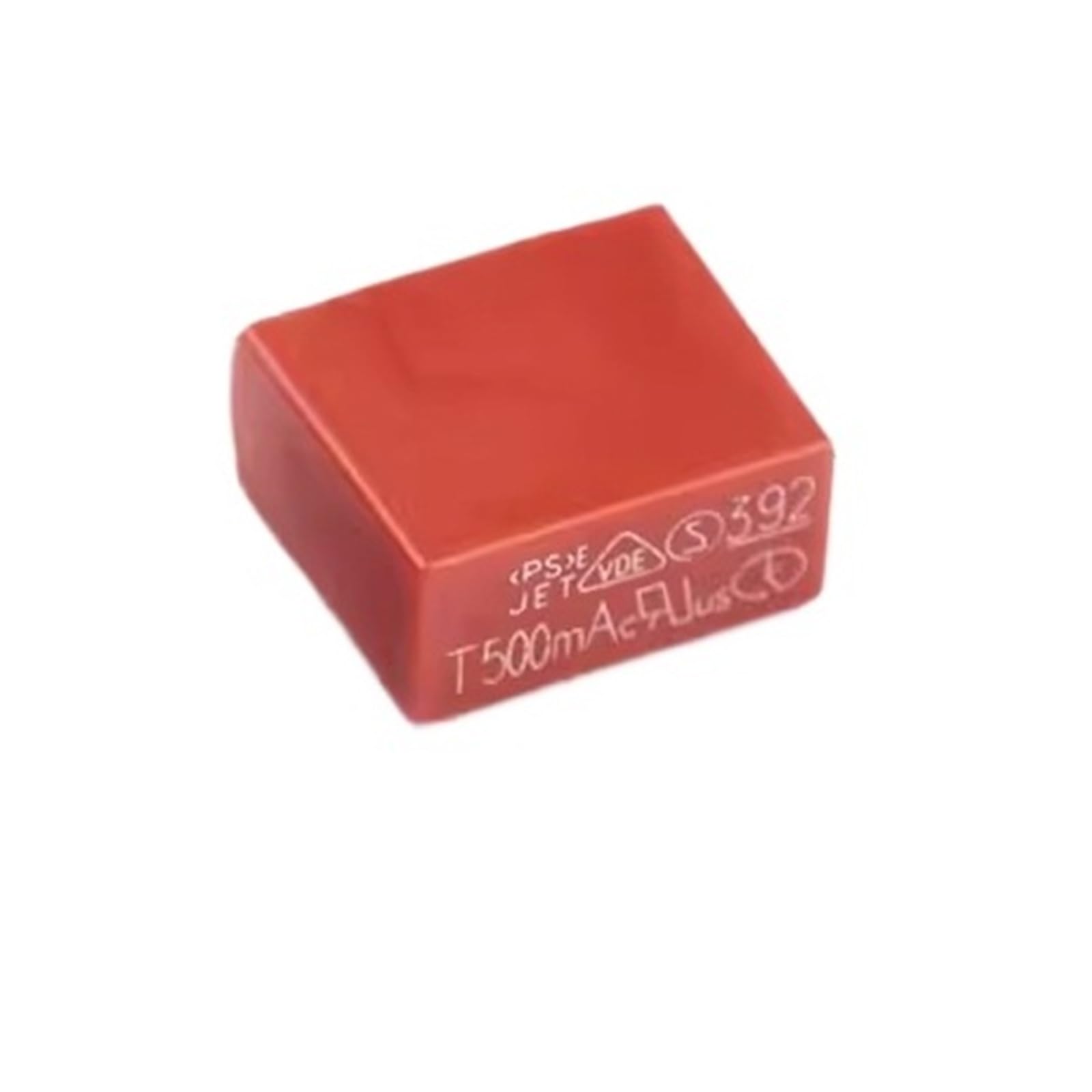 EBGAZSPD 10Pcs 392 Square 382 Cylindrical Plastic Fuses T500mA 0.5A 1A 1.6A 2A 2.5A 3.15A 4A 5A 6.3A 8A 250V TV Power Board Commonly(392(Square),T500mA)