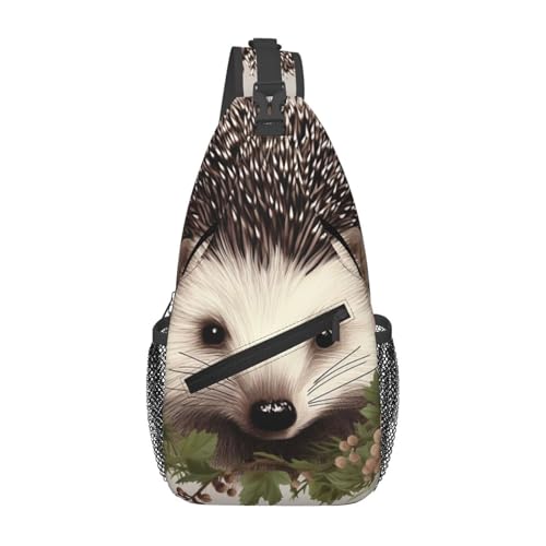 Bolso tipo Sling Negro para Mujer y Hombre miniatura 1