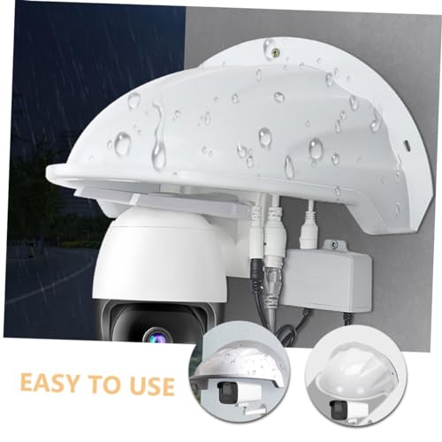 Cámara exterior protegida de lluvia y sol con este pack de 2 fundas estancas duraderas 5