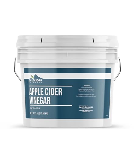 Earthborn Elements Apple Cider Vinegar Powder, 1 Gallon Bucket, Cooking & Baking, Dry Powder