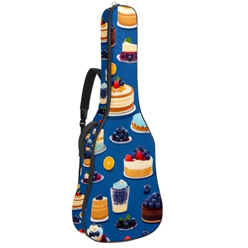 Grand sac guitare acoustique 41 pouces multicolore imperméable