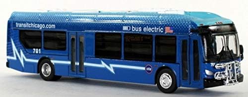 New Flyer Excelsior Bus Electric 1:87 Scale HO Scale-CTA Chicago