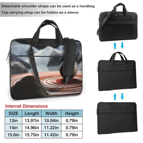 Maletín para Laptop de 13 Pulgadas Rock para Hombre y Mujer miniatura 4