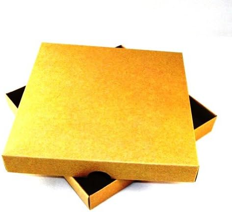 8"x8" Kraft Greeting Card Boxes X 5 Per Pack, Gift Boxes