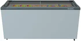 Freezer e Expositor Horizontal Metalfrio 505 Litros Branco NF55SB 110V