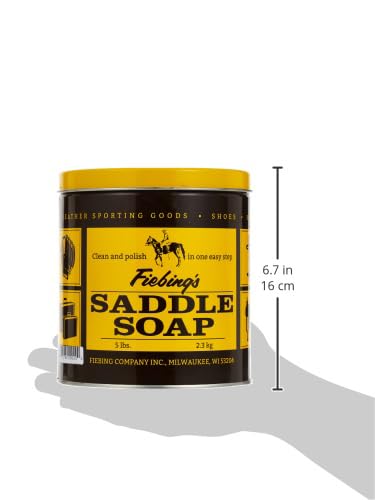Savon de selle jaune Fiebing pour le soin du cuir - 5