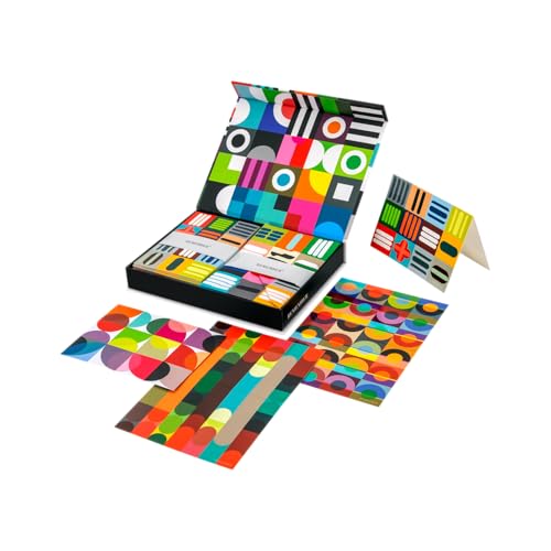 Tarjetas de felicitación DIN A5 con sobres: set de 24 felicitaciones organizadas en caja