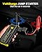 12V Car Battery Jump Starter Portable, 4000A Jump Box Pack (Engines up to 7.0L Gas / 5.5L Diesel), Jump Start Battery Pack with Jumper Cables, LED Flashlight & USB Ports