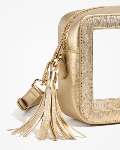 Image of Unilily Clear Bag for Stadium Events, Clear Purse Stadium Approved Crossbody Bag for Concerts Sports Festivals Events Women
