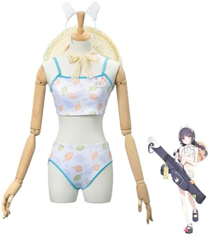 Amazon.co.jp: [REENEW] ブルアカ 霞沢ミユ 水着 帽子付き