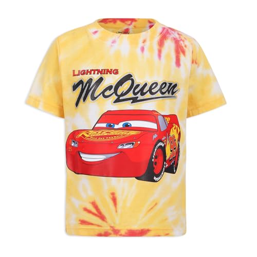 Disney Cars Boys 3 Pack Short Sleeve T-Shirt for Toddler and Big Kids2