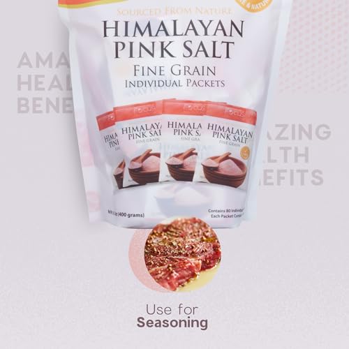 Focus Nutrition Sal Rosa del Himalaya en Sobres, 80 unidades miniatura 6