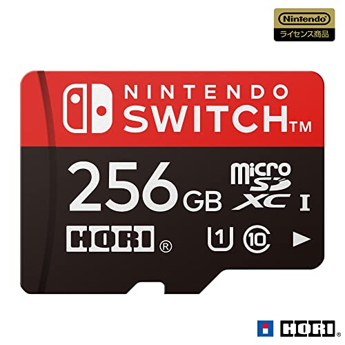 ホリ Nintendo Switch用マイクロSD256GB