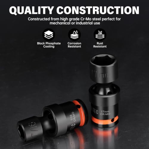 Image of 14-Piece 3 /8 inch Drive Shallow Impact Socket Set