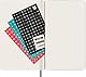 Moleskine Wochenplaner, Wochenagenda 2026 12 Monate mit Platz für Notizen, mit weichem Einband und Gummibandverschluss, Großformat 13x21, Farbe Schwarz